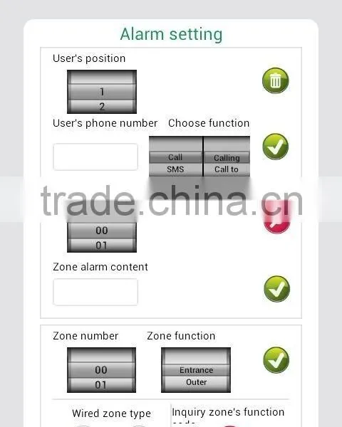 Auto Dialer Wireless GSM SMS Alarm System With APP photo-5