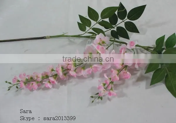 Factory Price Purple Wisteria Flowers Branch,wisteria Flowers photo-4