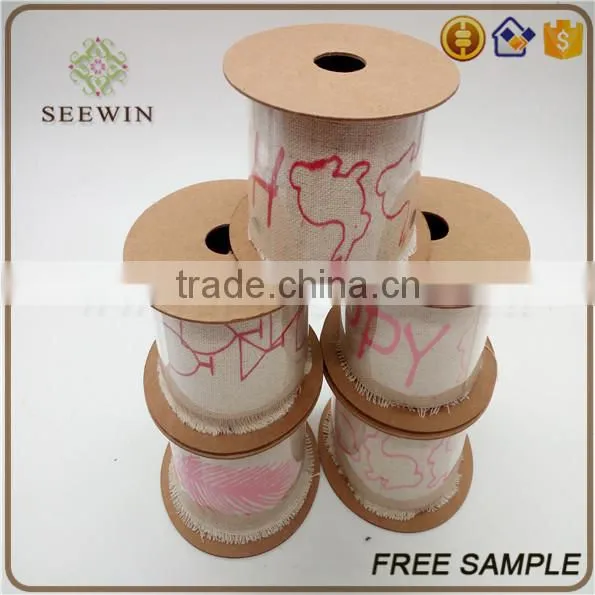 Natural Jute Polyester-mixed Cotton Cloth Ribbon Manufacturer Price photo-3
