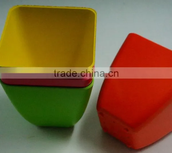 Factory Hot Sale Bio Bamboo Fibre Flower Pot photo-3