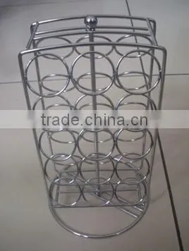 Hangzhou New Hot Metal Mesh 70K- Cup Capacity Two-tier Coffee Cup Pod Drawer Holder Tea Cup Capsule Metal Holder photo-2