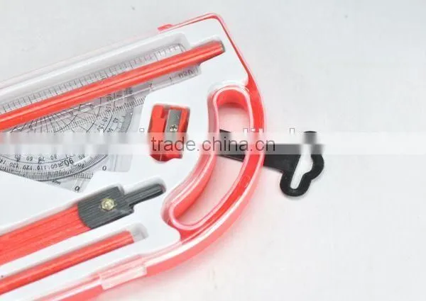 9PC STATIONERY SET in Portable Transparent Plastic Box STATIONERY photo-4