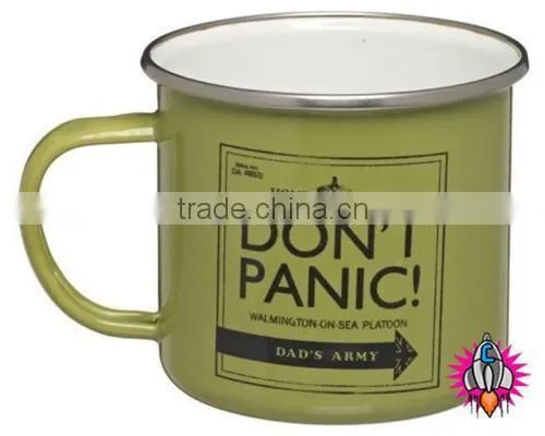 Customized Enamel Mug CAMPING TEA COFFEE MUG CUP photo-2