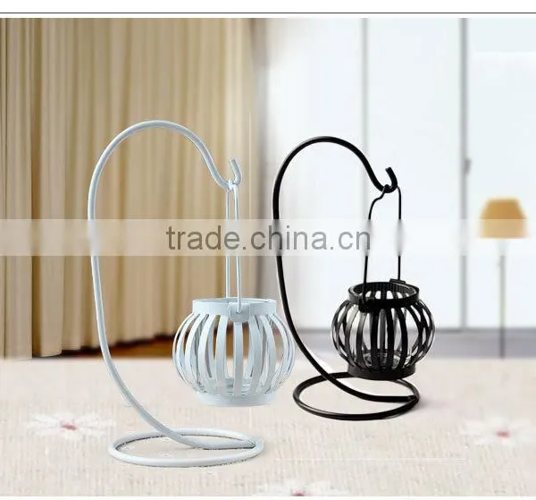 Newest Metal Candle Holder Lantern Candle Holders Zakka Candlestick Home Decoration for the House photo-5