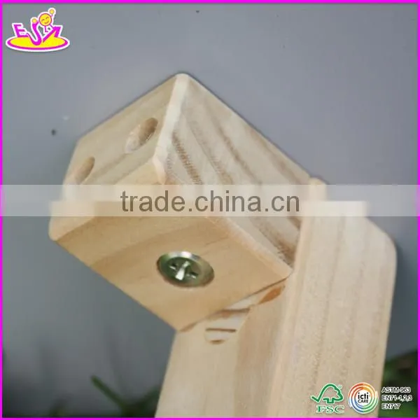 Hot New Product for 2015 Wooden Round Table for Kids,modern Wooden Toy Children Round Table,outdoor Wooden Round Table W08G036 photo-4
