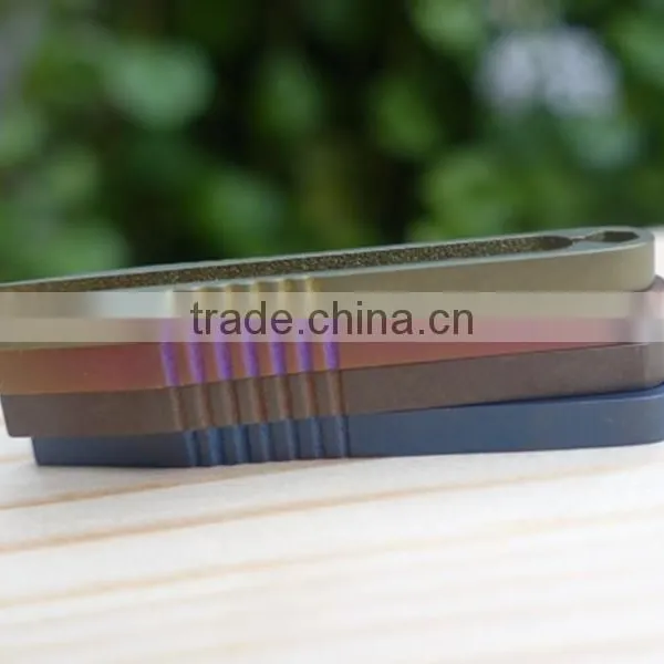 TK-2877 EDC TC4 Pocket Multi Tools Titanium Alloy Mini Tweezer For Outdoor Camping Travel photo-2
