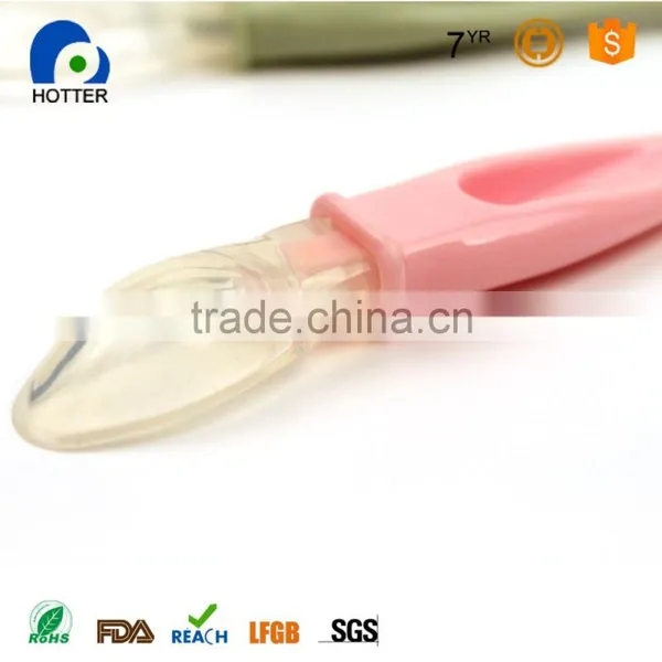 100% Food Grade Silicone Baby Spoon photo-5