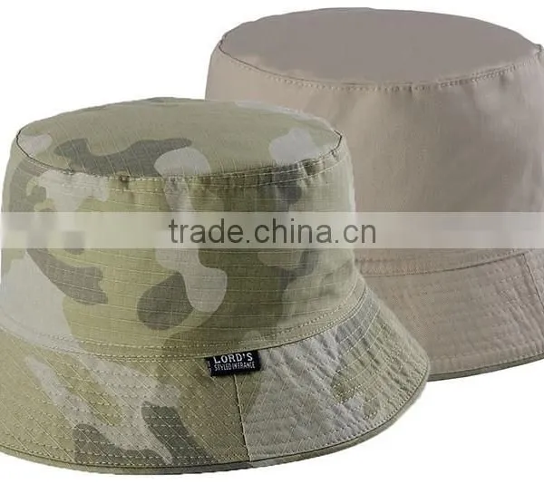 100% Cotton Bucket Hat Camo Bucket Hat for Adult and Kid photo-3