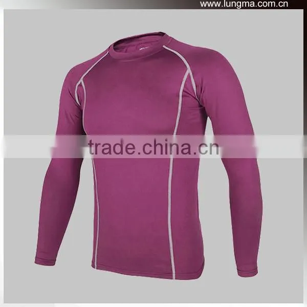 Compression Shirts Custom ,Sublimation Printed Short Long Sleeve Rash Guard Wholesale photo-6