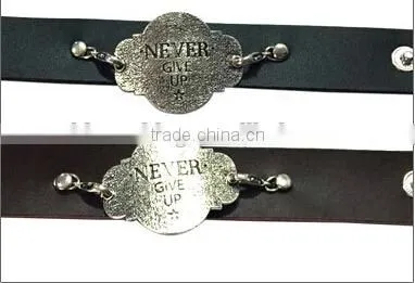 Factory Supplier Korean Retro Bracelets,handcraft Cow Leather Bangle,unisex Leather Bracelets photo-5
