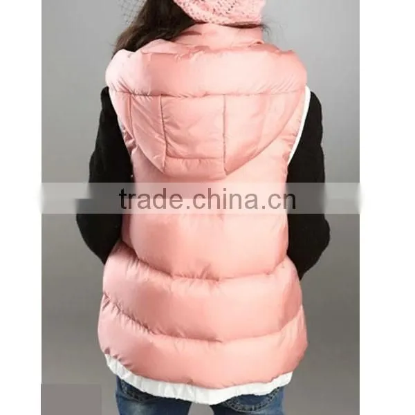 2015 Hot Sell Kid's Winter Windproof Short Padded Vest photo-4