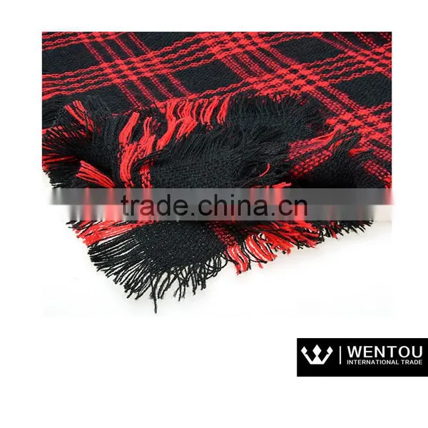 Wholesale Fashionable Tartan Plaid Scarf photo-6