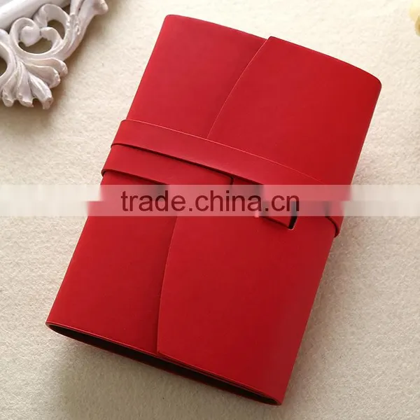 High Grade PU Cover Travel Notebook Custom Loose Leaf Planner Personal Diary Notebook photo-3