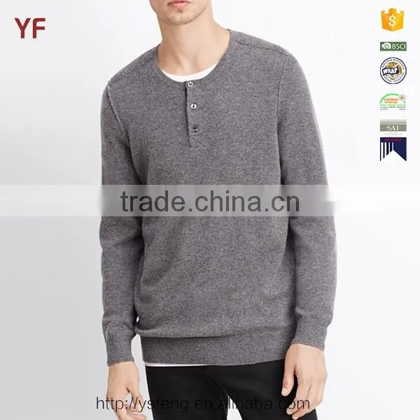 2015 Men Sweater Cashmere Sweater Knitting Pattern Sweater Men