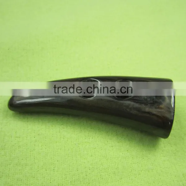 Fast Delivery Washable,Nickel-Free Feature and Covered Technics Bull Horn Buttons photo-3