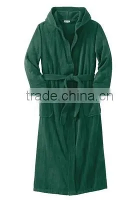 100 Percent Cotton Terry Velour Bathrobe photo-3