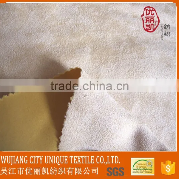 100% Polyester Warp Suede Fabric