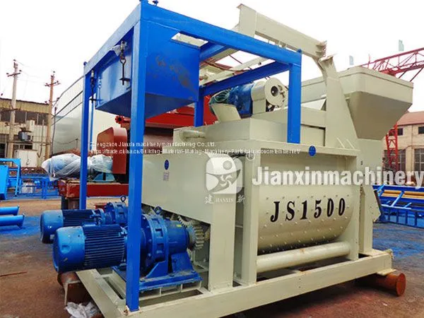 Hydraulic System JS1500 Concrete Mixer photo-3