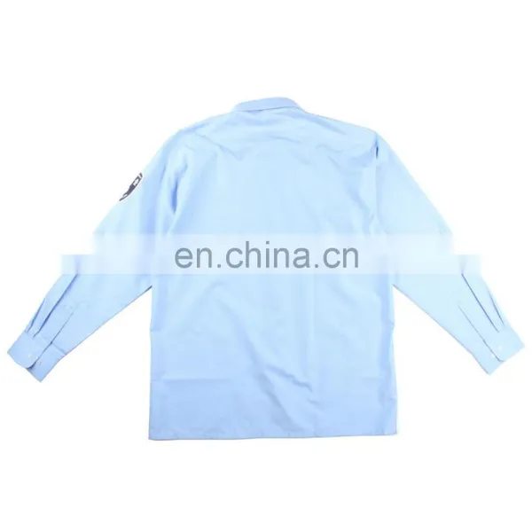 OEM Custom Logo Security Guard Shirt With Double Pocket photo-2