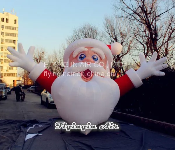 4m*6m Outdoor Decorative Christmas Inflatable Santa for Shop and House photo-2