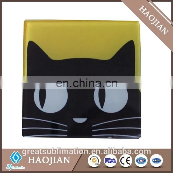 Glass Tile With Coating for Sublimation Blank Glass Coasters photo-3
