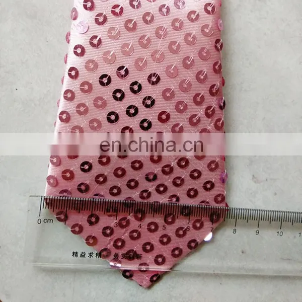 Colorful Party Adult Sequins Jazz Neck Tie photo-6