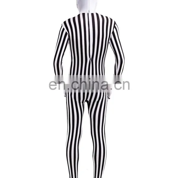 Zentai Full Body Lycra Spandex Jack Skull Unisex Adult Party Cosplay Costume photo-4
