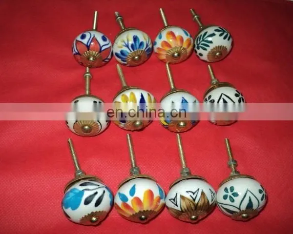 INDIAN CERAMIC HANDMADE DOOR KNOBS photo-6