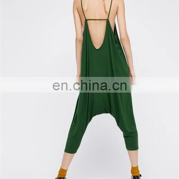 Green Romper Jumpsuits Singlet Top Jumpsuit For Women Jumpsuits For Women photo-3