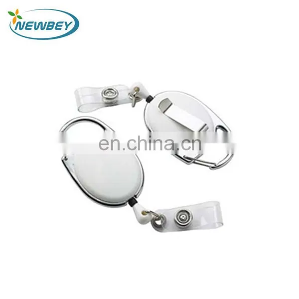 Custom Decorative Plastic Yoyo Retractable id Card Working Card Badge Holder