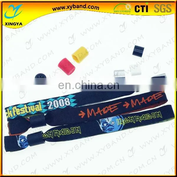 Safe ID Woven Cloth Kids Wristband
