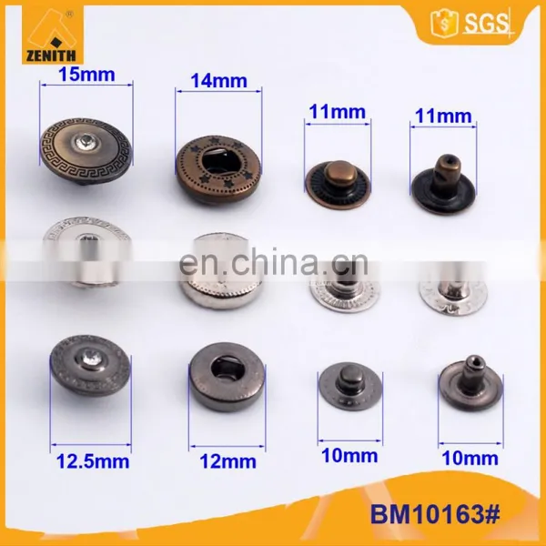 Fashion Rhinestone Metal Snap Button BM10163 photo-3
