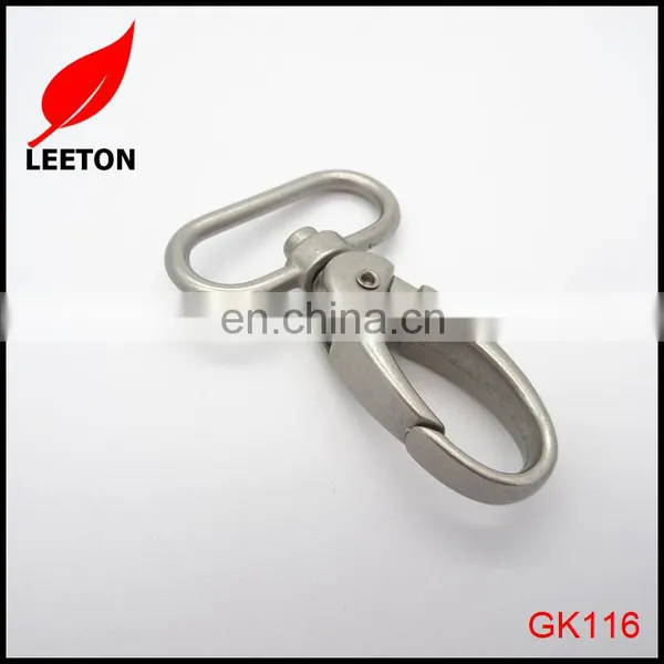 Factory Supply Zinc Alloy Matte Nickle Bag Snap Hook photo-6