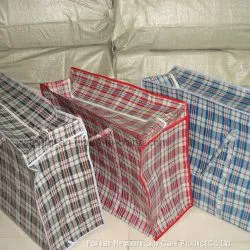 Custom Laminated Packaging Trash PP Woven Plastic Shopping Bag photo-2