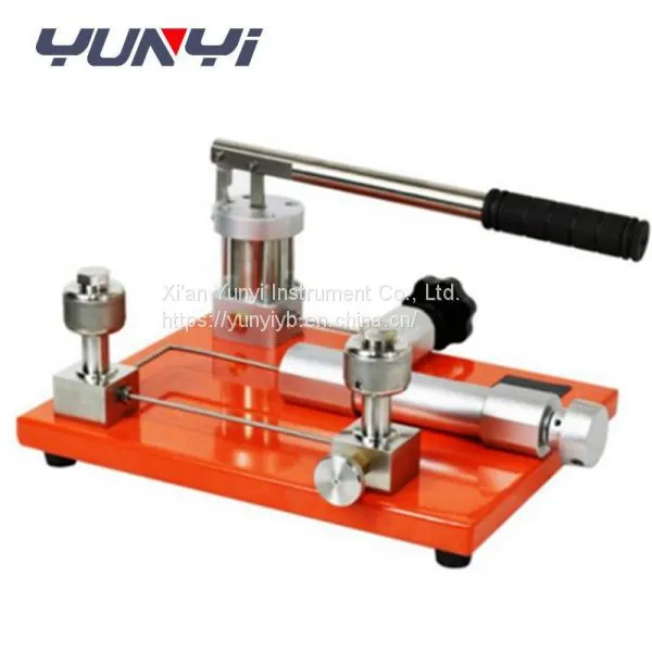 Portable Air Pressure Gauge Pneumatic Calibration Hand Pump photo-3