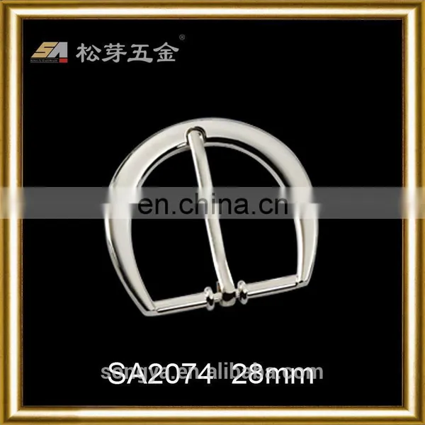 China Professional Metal Buckle Accessory For Leather Bag, PVD Plating Leather Bag Buckle Metal photo-2