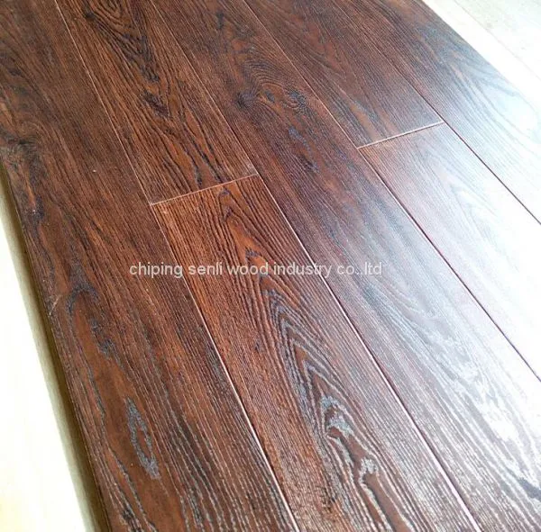 12mm HDF Laminated Flooring Waterproof Engineered Wood Floor photo-2