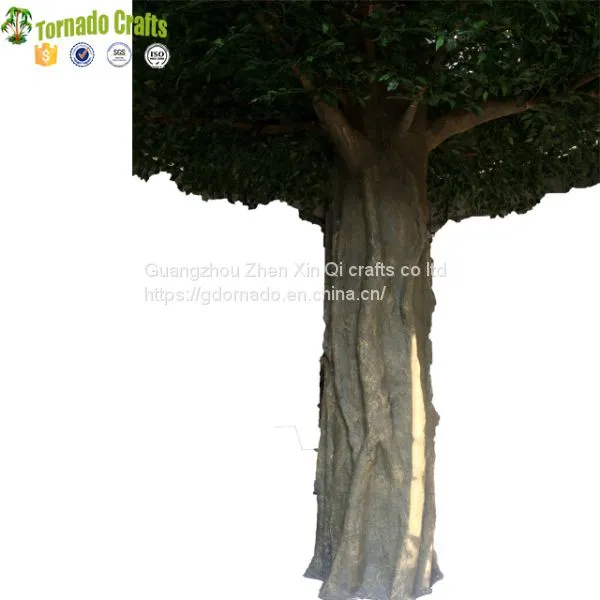 Column Covering Pillar Surrounding Artificial Banyan Tree photo-2