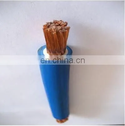 Copper Conductor Double Insulated Soft Flexible Rubber Welding Cable/IEC 81 YH Welding Cable 70mm2 90mm2 photo-3