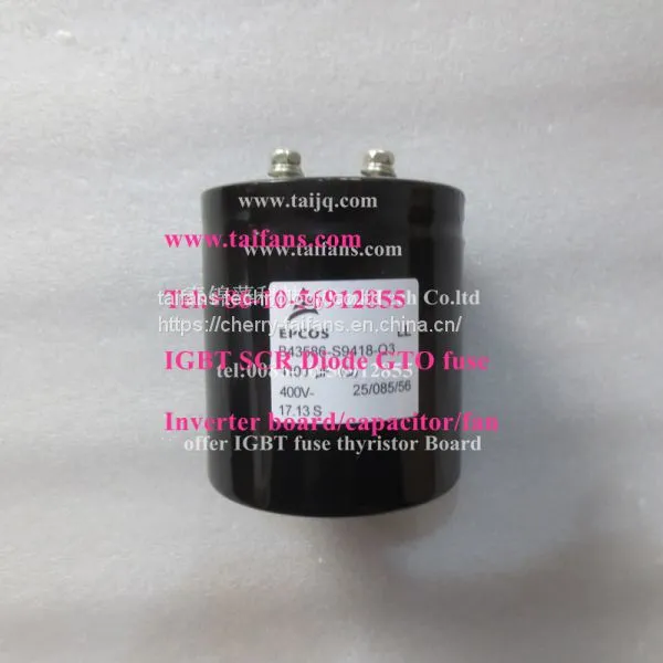Aluminum Electrolytic New Capacitor Capacitors B43586-S9418-Q1 B43586-S9418-Q3 B43586-S9418-Q2 4100uf 400v photo-2