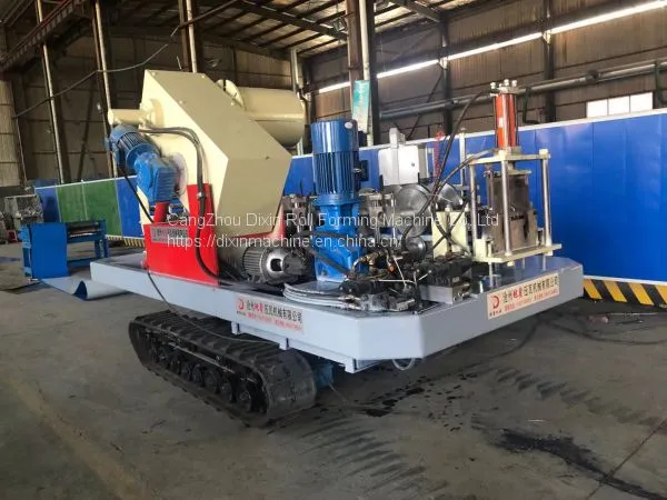 New Design Customized Metal Seamless Rain Gutter Cold Roll Forming Machine photo-5