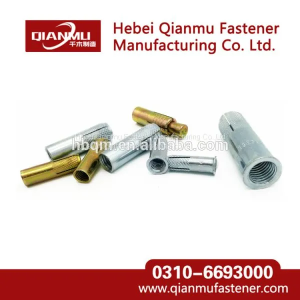M12 Zinc Plated Drop in Anchor Bolt With Top Quality Carbon Steel photo-2