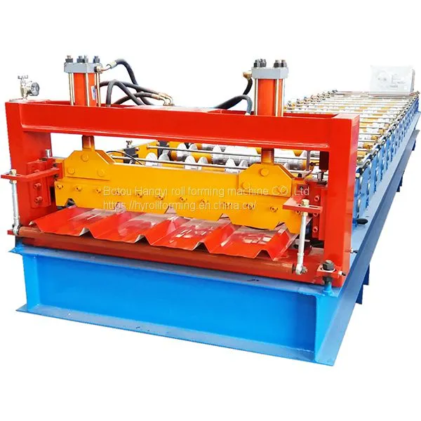 HY Roof Sheet Roll Forming Machinec Steel Roll Forming Machine