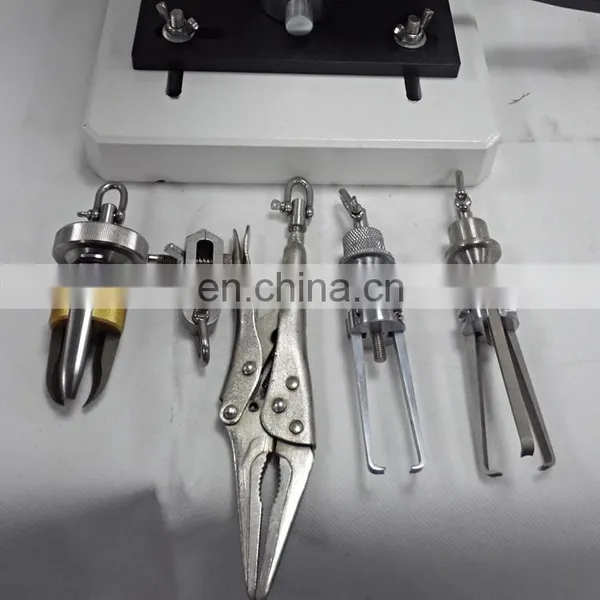 Fully-automatic Toys Button Snap Pull Tester Textile Manual Supplier Testing Equipment photo-4