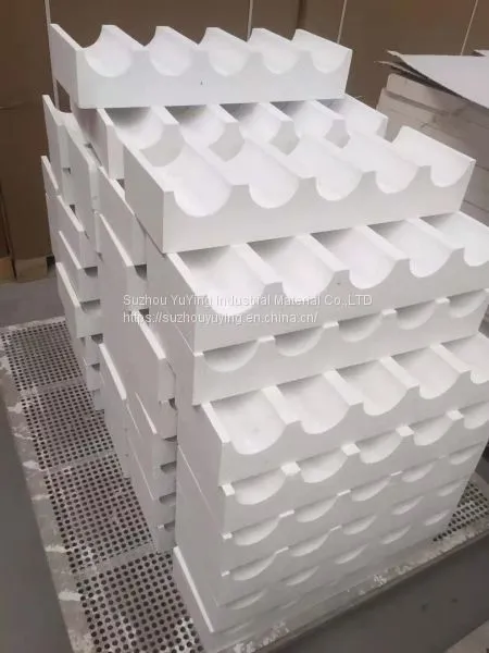 Ceramic Block Insulation Block Temperature Protection Ceramic Roller Sealant Block Brick For Tempering Machine photo-2