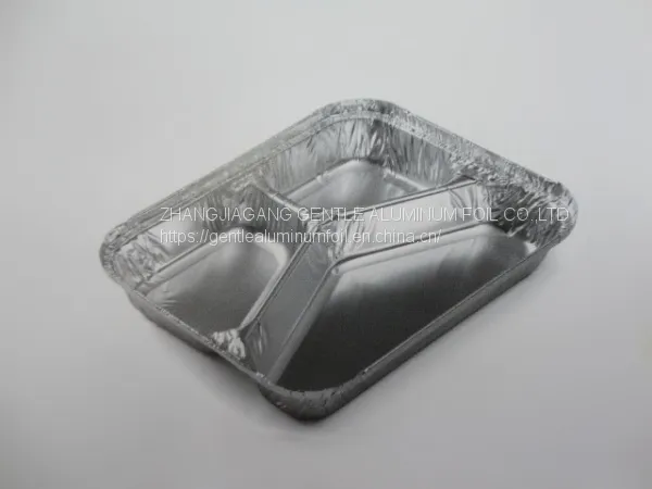 3 Compartments Aluminium Foil Container