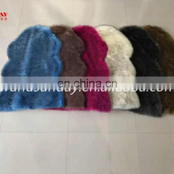 2019 NEW Rrivals Faux Fox Fur Rug photo-2