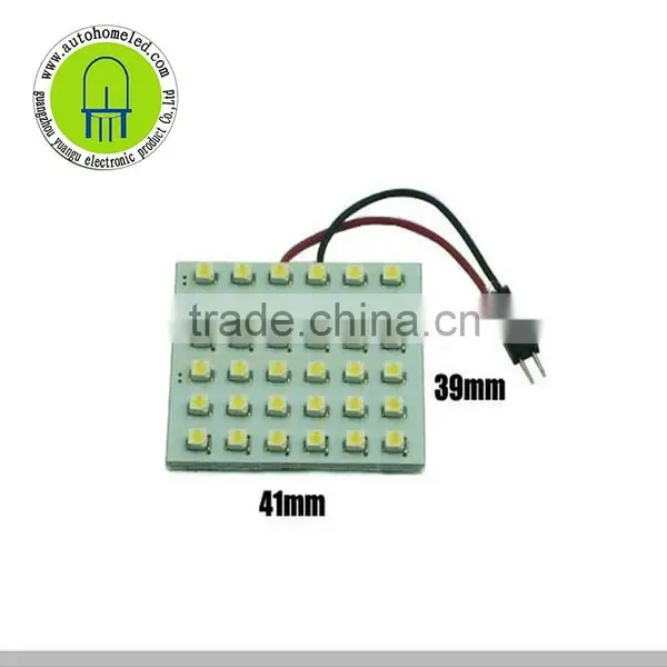Dome LED Bulb Lamp for Car Interior With T10 Festoon Ba9s Connector 3528 1210 SMD photo-5
