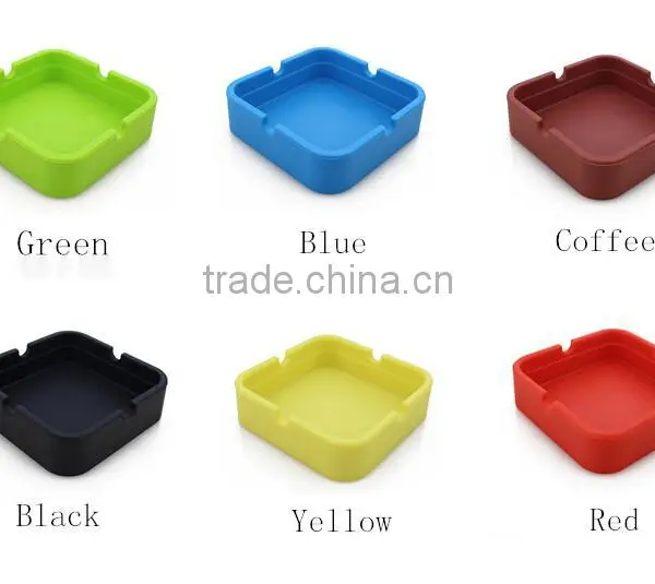 Cheapest Silicone Ashtray Eco Friendly Black Shatterproof Cigar Funny Ashtray Rubber Silicone Ashtray photo-4