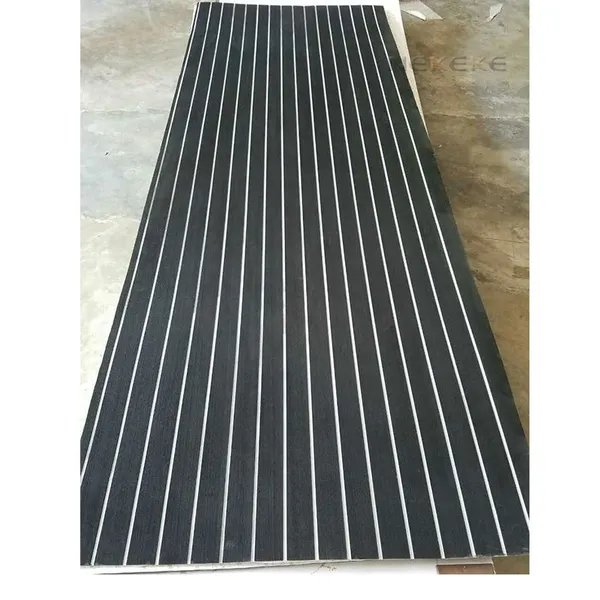 NEKEKE EVA Deck Sheet Foam Sheet Composite DeckingCheap Outdoor Decking Black + White Lines photo-4